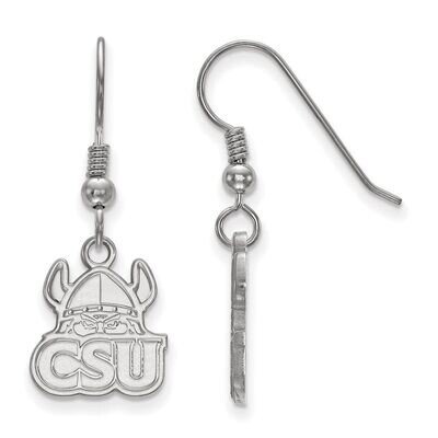 Cleveland State University Small Dangle Earring Wire Sterling Silver SS003CLS, MPN: SS003CLS, 88677…