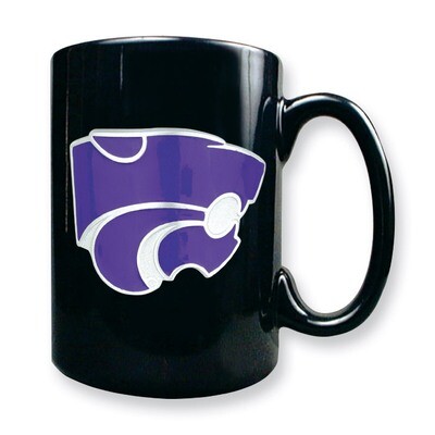 Kansas State University 15oz Black Ceramic Mug GC1719, MPN: GC1719, 89006614671