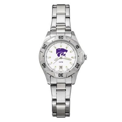 Kansas State University All-Pro Women&#39;s Chrome Watch with Bracelet KSU164