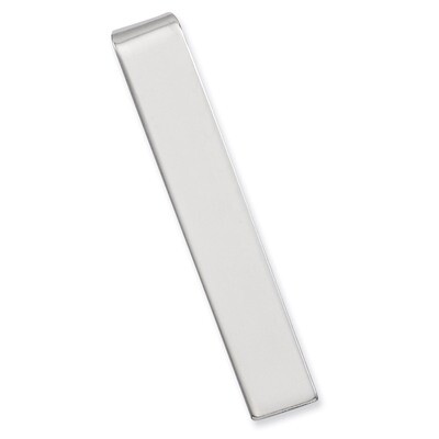 Kelly Waters Tie Bar Rhodium-plated Polished GP3776, MPN: GP3776, 191101076374