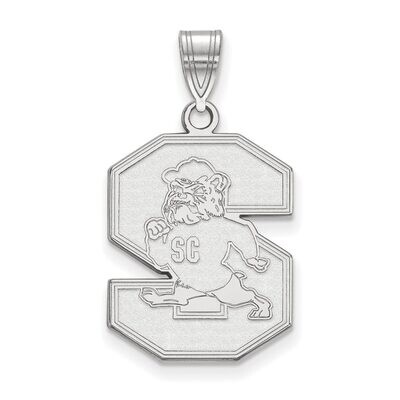 South Carolina State University Large Pendant 14k White Gold 4W001SOC, MPN: 4W001SOC, 886774824918