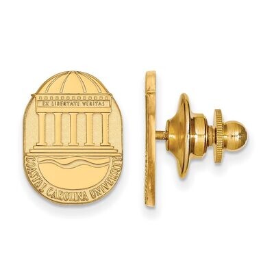 Coastal Carolina University Crest Lapel Pin 14k Yellow Gold 4Y021CCU, MPN: 4Y021CCU, 886774875866