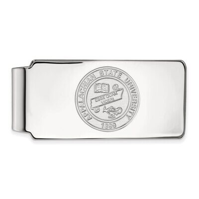 Appalachian State University Money Clip Crest Sterling Silver SS023APS, MPN: SS023APS, 886774677309