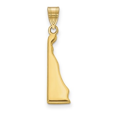 Delaware State Pendant Charm Gold-plated on Silver Engravable XNA707GP-DE, MPN: XNA707GP-DE, 886774…