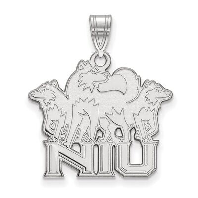 Northern Illinois University Large Pendant Sterling Silver SS020NIU, MPN: SS020NIU, 886774692890
