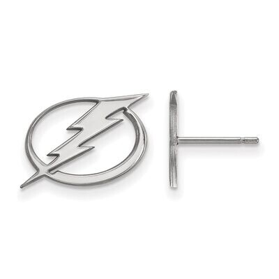 Tampa Bay Ligtning Small Post Earring 10k White Gold 1W009LIG, MPN: 1W009LIG, 886774777559