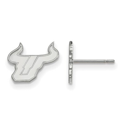 University of South Florida x-Small Post Earrings 10k White Gold 1W007USFL, MPN: 1W007USFL, 1911010…