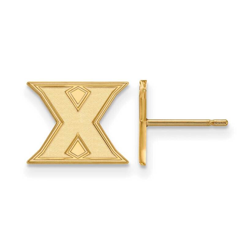 Xavier University Extra-Small Post Earrings Gold-plated Sterling Silver GP012XU, MPN: GP012XU, 1911…