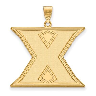 Xavier University x-Large Pendant 10k Yellow Gold 1Y004XU, MPN: 1Y004XU, 886774802367