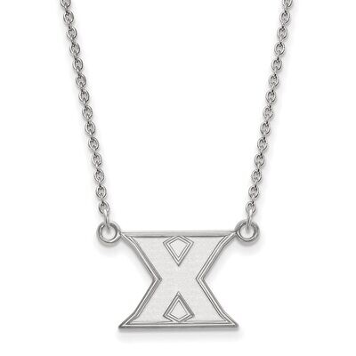 Xavier University Small Pendant with Necklace Sterling Silver SS006XU-18, MPN: SS006XU-18, 88677472…