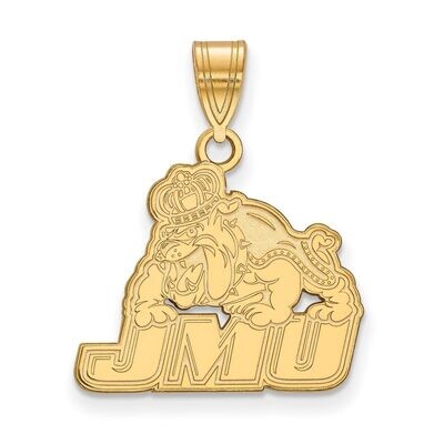James Madison University Medium Pendant Gold-plated Silver GP003JMU, MPN: GP003JMU, 886774895604