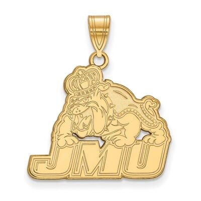 James Madison University Large Pendant Gold-plated Silver GP004JMU, MPN: GP004JMU, 886774898346