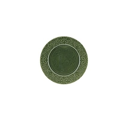 Bordallo Pinheiro Rua Nova Vase 18X16 With Plate Green 65027064, MPN: 65027064, 5600413617960