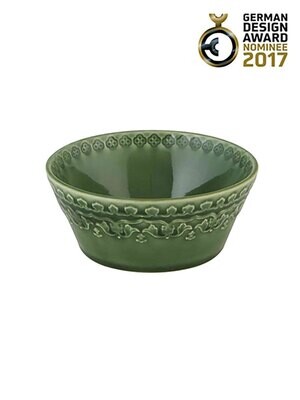 Bordallo Pinheiro Rua Nova Small Bowl 4 Inch Green 65026003, MPN: 65026003, 5600413615577