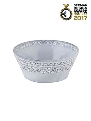 Bordallo Pinheiro Rua Nova Small Bowl 4 Inch White Antique 65026006, MPN: 65026006, 5600413615607