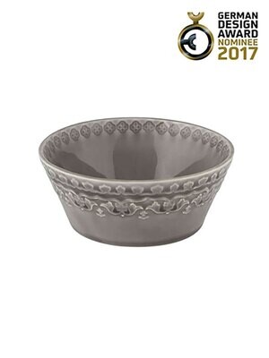 Bordallo Pinheiro Rua Nova Small Bowl 4 Inch Anthracite 65026005, MPN: 65026005, 5600413615591