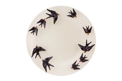 Bordallo Pinheiro Primavera Plate 44,5 With Swallows 65028778, MPN: 65028778, 5600413623107