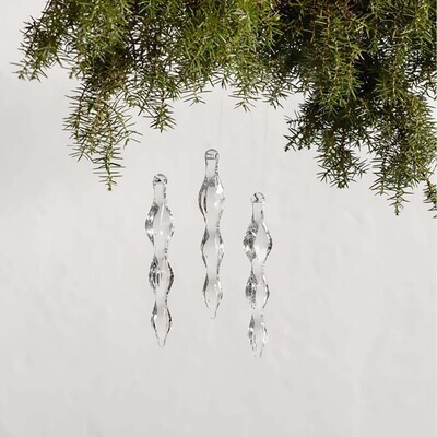 Orrefors Crystal Ornament Icicle 6490830, MPN: 6490830, 7321646091874