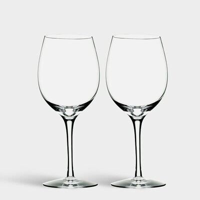 Orrefors Crystal Merlot Wine Medium 2-Pack 6719975, MPN: 6719975, 7319677199751