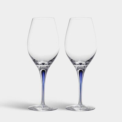 Orrefors Crystal Intermezzo Blue Wine 2-Pack 6257408, MPN: 6257408, 7321646086450