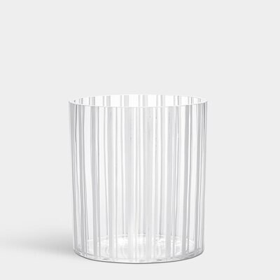 Orrefors Crystal Cut In Number Stripes Vase Medium 6552524, MPN: 6552524, 7321646066216
