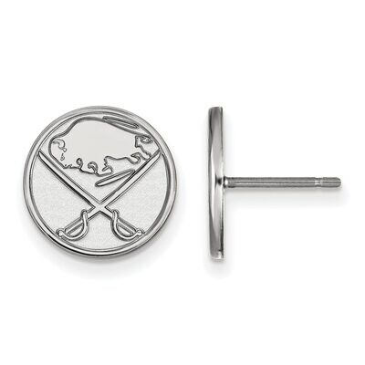 Buffalo Sabres Small Post Earring 10k White Gold 1W008SAB, MPN: 1W008SAB, 886774776620