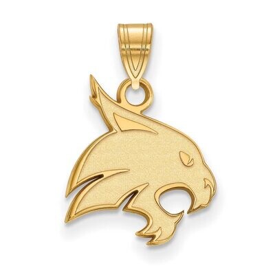 Texas State University Medium Pendant 10k Yellow Gold 1Y003TST, MPN: 1Y003TST, 886774799889