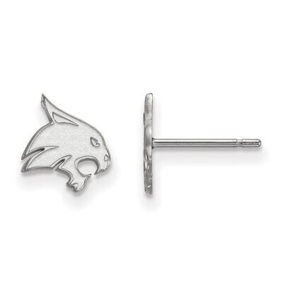 Texas State University x-Small Post Earring 14k White Gold 4W007TST, MPN: 4W007TST, 886774834382