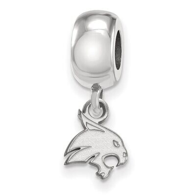 Texas State University Bead Charm Extra Small Dangle Sterling Silver SS016TST, MPN: SS016TST, 88677…