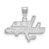 Washington Capitals Medium Pendant 14k White Gold 4W003CAP, MPN: 4W003CAP, 886774736433