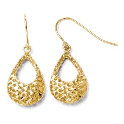 Leslie&#39;s Shepherd Hook Earrings - 14k Gold HB-LE177, MPN: LE177, 883957024776