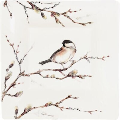 Gien Les Oiseaux De La Foret Large Square Candy Tray 1854CCEC01, MPN: 1854CCEC01, 3660838019826