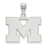 Michigan University of Medium Pendant Sterling Silver SS003UM, MPN: SS003UM, 886774957166