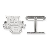 Marquette University Cuff Links Sterling Silver SS029MAR, MPN: SS029MAR, 886774689166