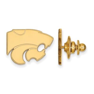 Kansas State University Lapel Pin 14k Yellow Gold 4Y011KSU, MPN: 4Y011KSU, 886774871035