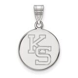 Kansas State University Medium Pendant Sterling Silver SS067KSU, MPN: SS067KSU, 886774687216