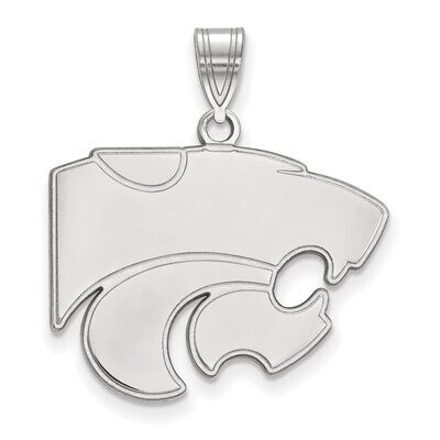 Kansas State University Large Pendant Sterling Silver SS004KSU, MPN: SS004KSU, 886774687537