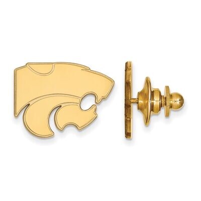 Kansas State University Lapel Pin Gold-plated Silver GP011KSU, MPN: GP011KSU, 886774912738