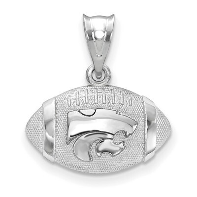 Kansas State University Football Pendant Sterling Silver SS506KSU, MPN: SS506KSU, 191101202858