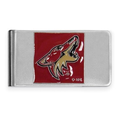 NHL Arizona Coyotes Steel Money Clip GC6059