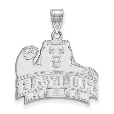 Baylor University Large Pendant Sterling Silver SS004BU, MPN: SS004BU, 886774763668