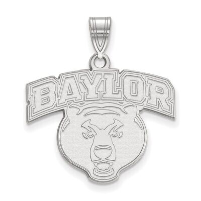 Baylor University Large Pendant Sterling Silver SS025BU, MPN: SS025BU, 886774678894