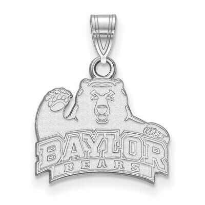 Baylor University Small Pendant Sterling Silver SS002BU, MPN: SS002BU, 886774678689