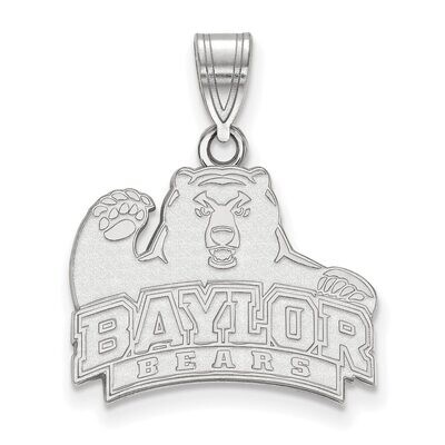 Baylor University Medium Pendant 14k White Gold 4W003BU, MPN: 4W003BU, 886774828602
