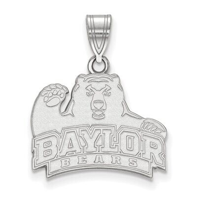 Baylor University Medium Pendant 10k White Gold 1W003BU, MPN: 1W003BU, 886774770147