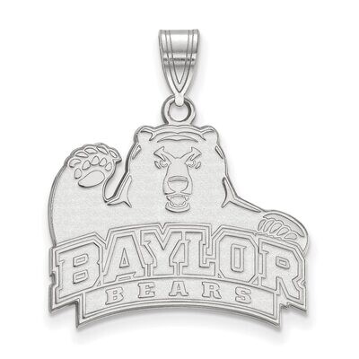 Baylor University Large Pendant 14k White Gold 4W004BU, MPN: 4W004BU, 886774830155