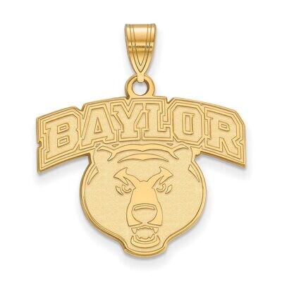 Baylor University Large Pendant 14k Yellow Gold 4Y025BU, MPN: 4Y025BU, 886774877266