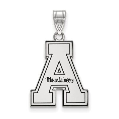 Appalachian State University Enamel Large Pendant Sterling Silver SS024APS, MPN: SS024APS, 88677467…