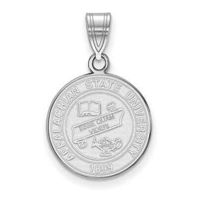 Appalachian State University Medium Crest Pendant Sterling Silver SS019APS, MPN: SS019APS, 88677467…