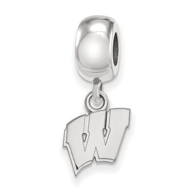 University of Wisconsin Bead Charm x-Small Dangle Sterling Silver SS035UWI, MPN: SS035UWI, 88677472…